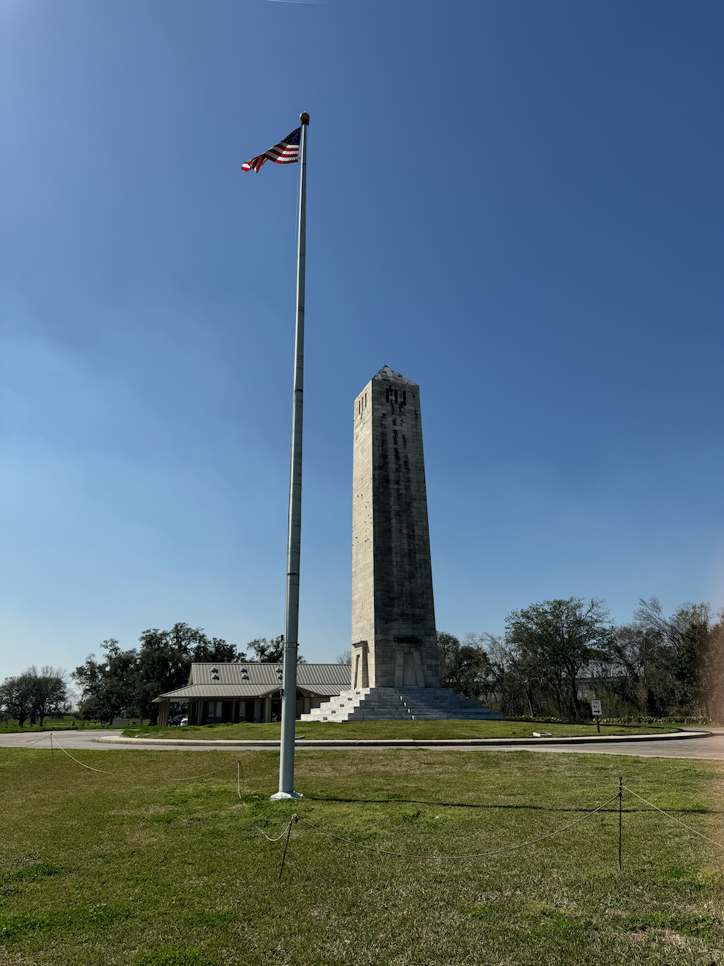 Chalmette Battlefield monument