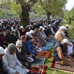 Barring Jamia, Huge Gathering Offered Eid Prayers Across Kashmir