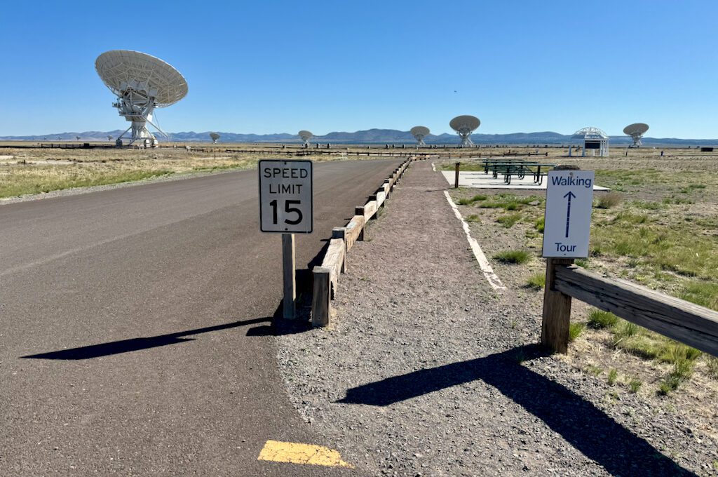 The Very Large Array walking tour